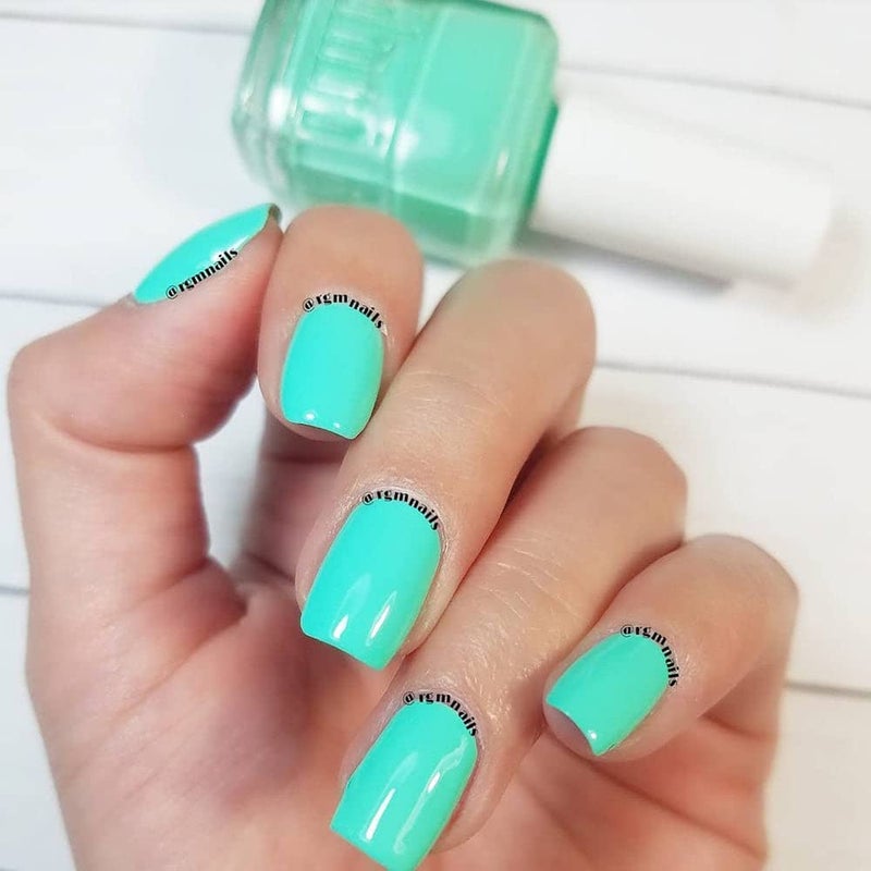 duri Nail Polish, 112S Pie In The Sky, Pastel Mint Green - Image 4